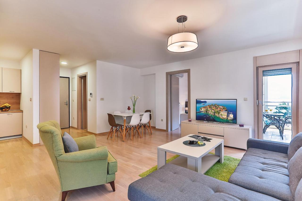 Luxury Fontana Apartments Budva Exterior foto